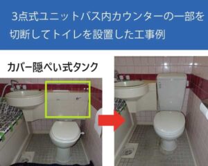 隠ぺい式タンクの図