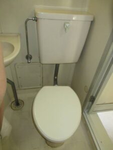 杉並区 3点式ユニットバス トイレ交換前